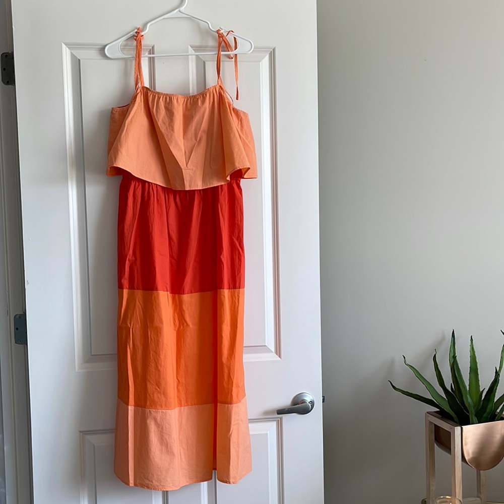 Sugar & Lips color block dress.